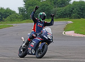 Sarthak scores fighting win; Jagathisree tops in three races