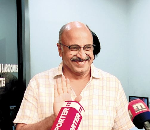 Actor Siddique makes public appearance after nearly a week in hiding