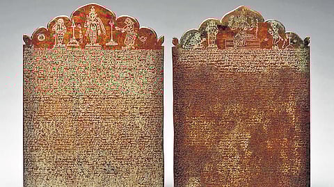 19th-century Tamil copper plate spotted in New York museum