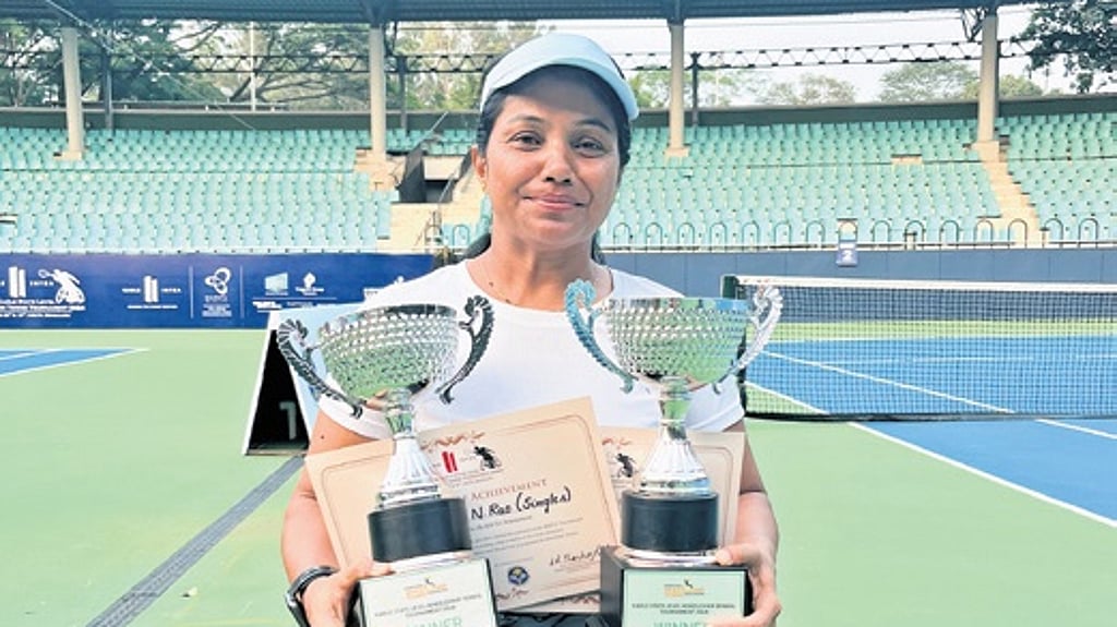 Prathima Rao Prathima, Shekar champions in State-level wheelchair tennis