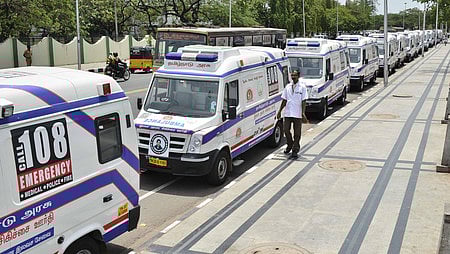 Fresh SOP by TN health department advises '108' ambulance crew to avoid  rallies, seek police protection