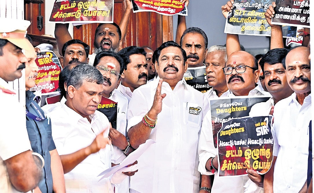 Tamil Nadu opposition says govt forced governor to leave; DMK allies ...