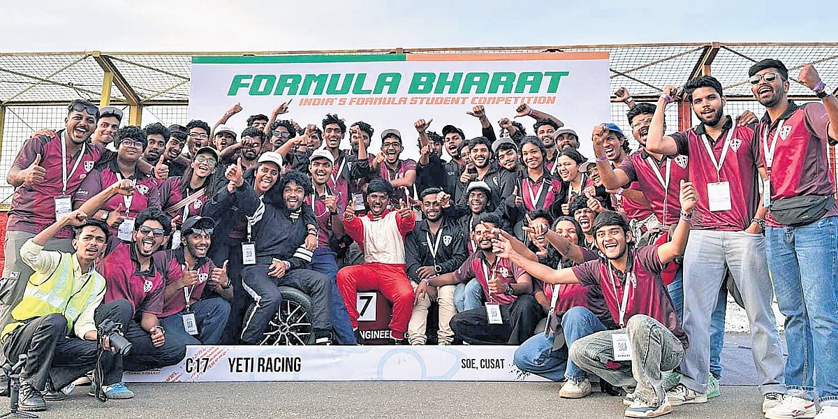Students from Cusat win International Formula Race car-making competition