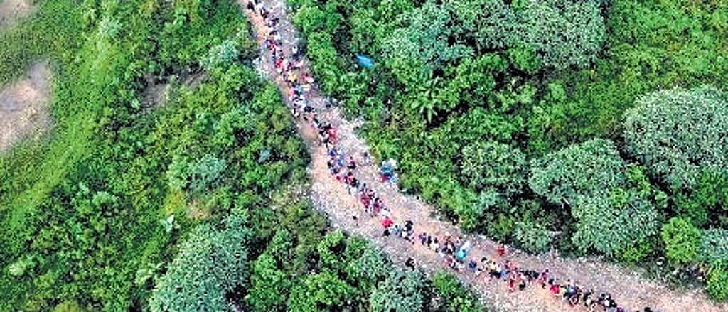 Dunki Route ‘Dunki route’ & treacherous trek through Panama tough terrain