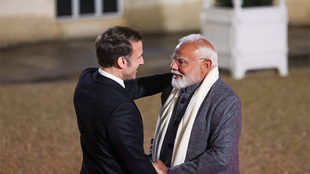 PM Modi speaks to Macron on West Asia conflict; discusses shared ...
