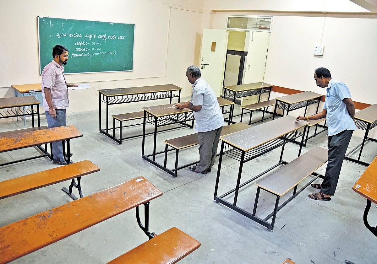 7.13 lakh students to write PU II exams across Karnataka today