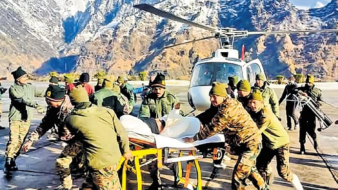 50 rescued, four dead in Uttarakhand avalanche