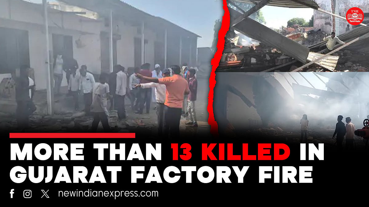 Over 13 killed as parts of firecracker factory collapse in fire in ...