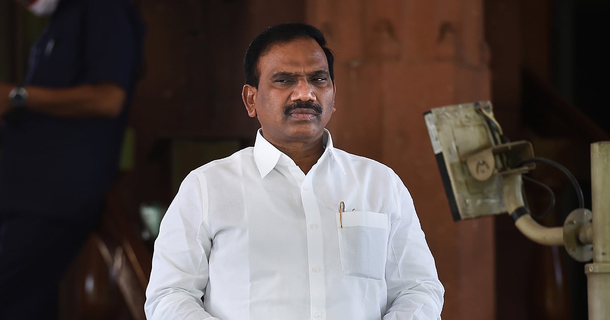 'Avoid sporting Kumkum and using wrist thread': DMK leader A Raja tells ...