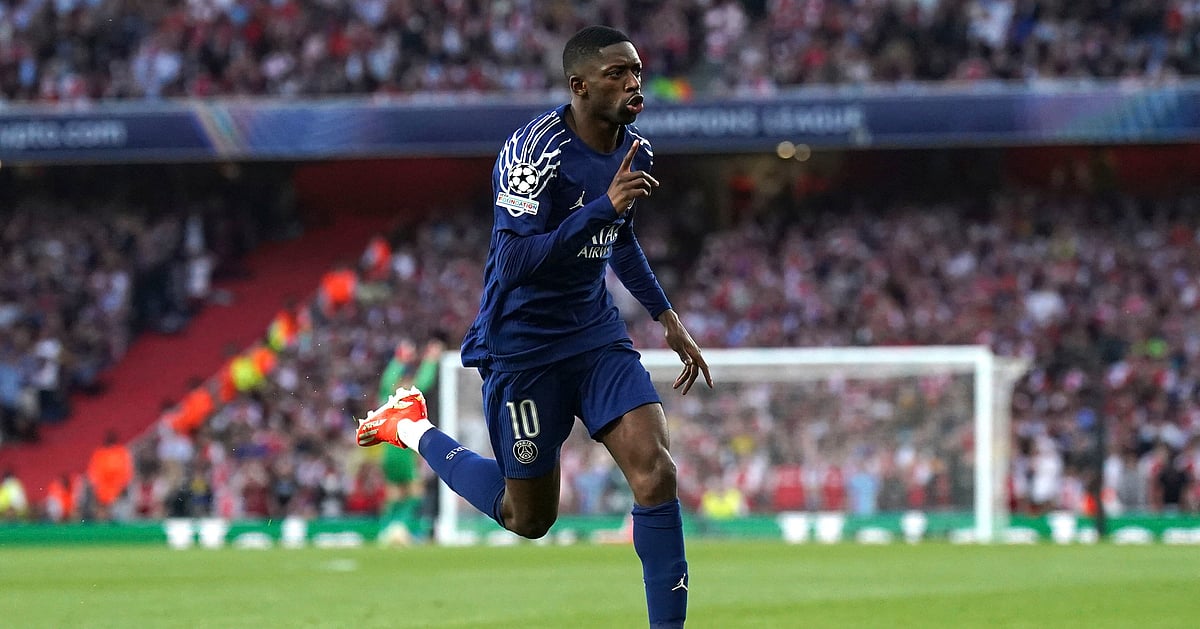 Demb PSG striker Ousmane Dembélé fit to face Arsenal in Champions League ...