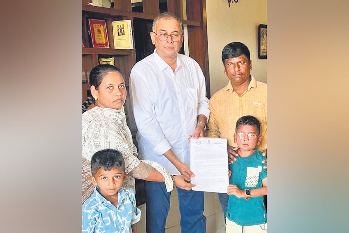 Telangana MP Ramasahayam Raghuram Reddy helps boy secure Rs 3 lakh for ...