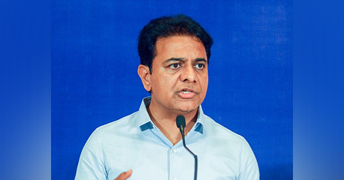 Congress workers try to barge into KT Rama Rao’s office in Sircilla to ...