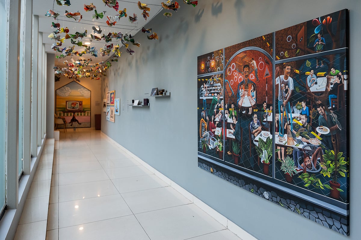 Slow is the New Urgent': Art in a mall critiques consumerism