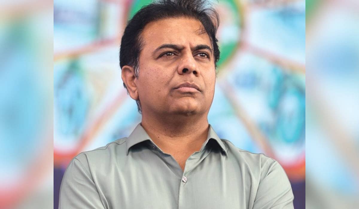 KT Rama Rao slams Congress for targeting BRS workers, questions ...