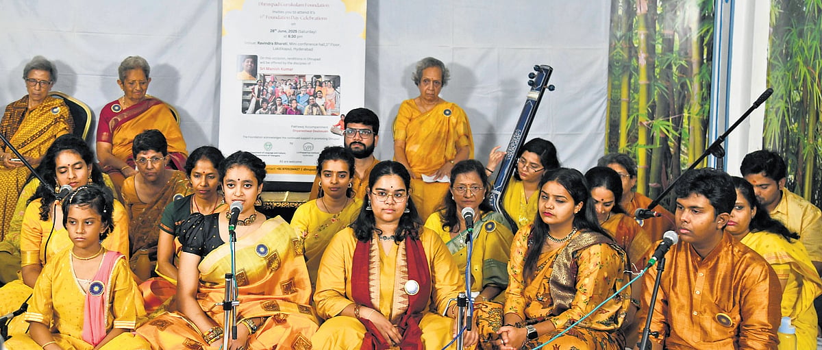 Dhrupad notes stir soulful peace in Hyderabad concert