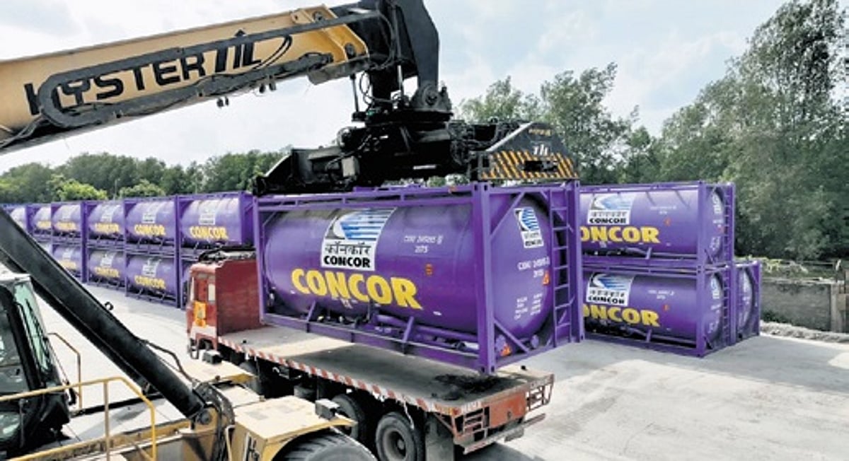 CONCOR launches specialised cement containers