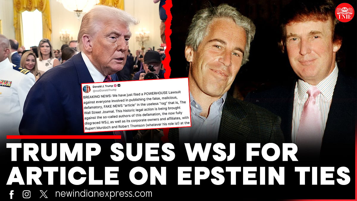 Donald Trump files a $10 billion lawsuit against Wall Street Journal ...