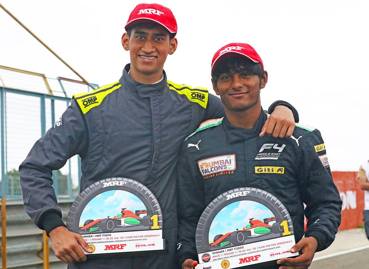 Indian racing: Arjun, Sai Shiva Sankaran top