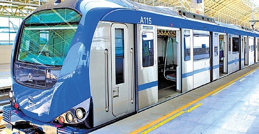 Chennai Metro’s monthly ridership crossed one crore in July