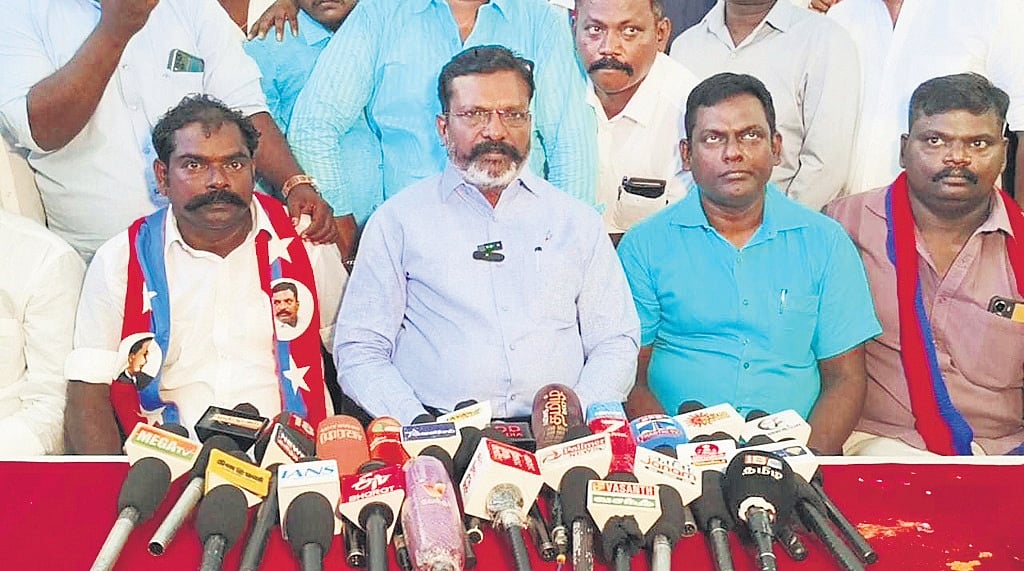 V-P poll is about India’s welfare and not Tamil identity, VCK chief ...