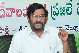 Those who defiled TTD laddu facing karma: MLA Chandramohan Reddy