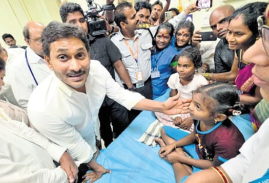Completed seven of 17 Medical Colleges: Ex CM YS Jagan Mohan Reddy