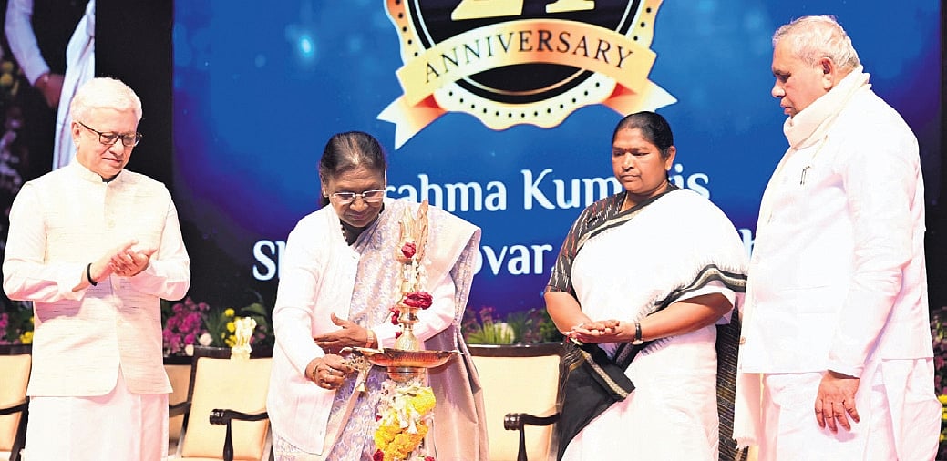 Material progress must be balanced with inner well-being: President Murmu