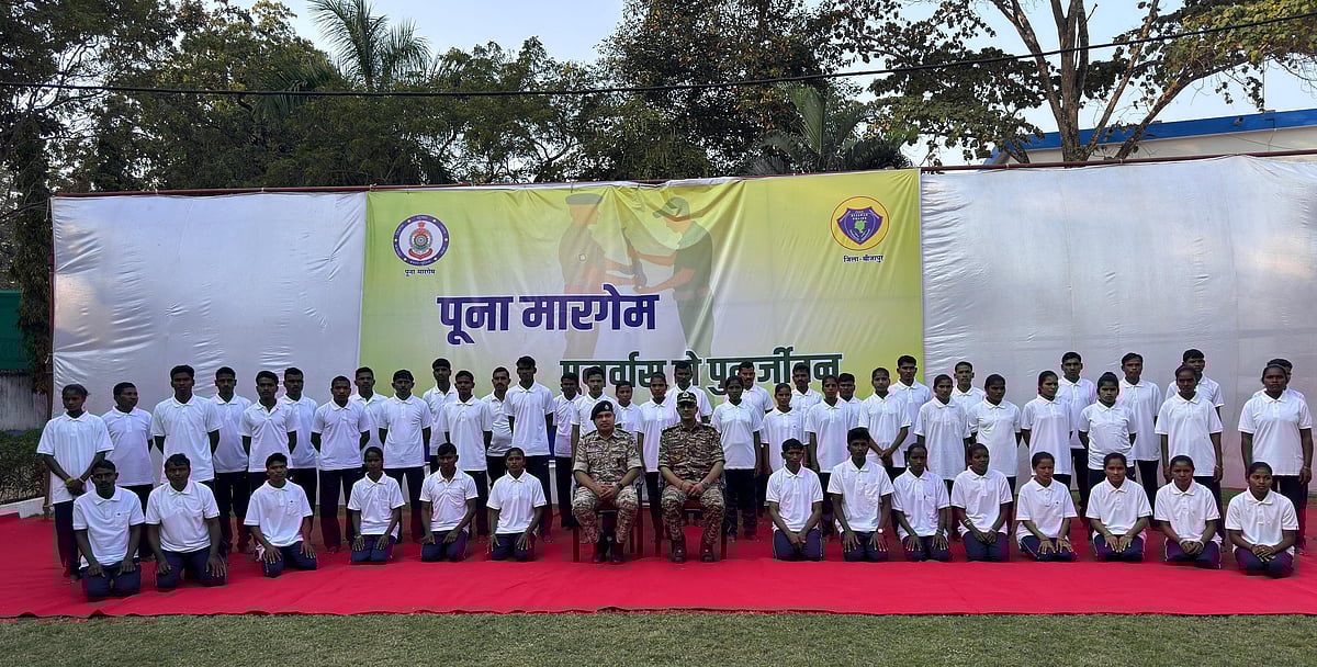 52 Maoists, including 21 women, surrender in Chhattisgarh’s Bijapur ...