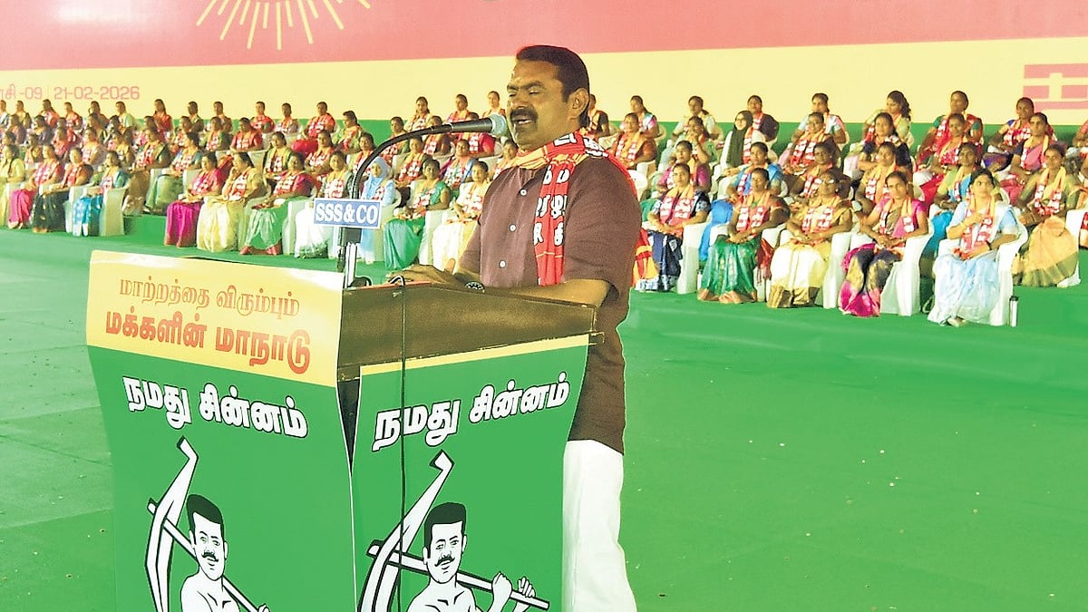 Seeman in Karaikudi; NTK candidates for 234 seats announced