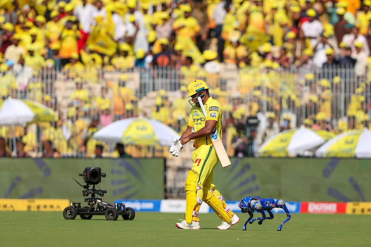 Fans in Chennai stadium